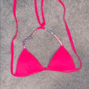 Pink Bikini Top